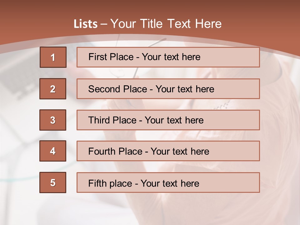 People Dessert Eating PowerPoint Template