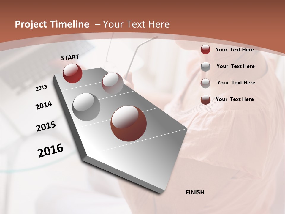 People Dessert Eating PowerPoint Template