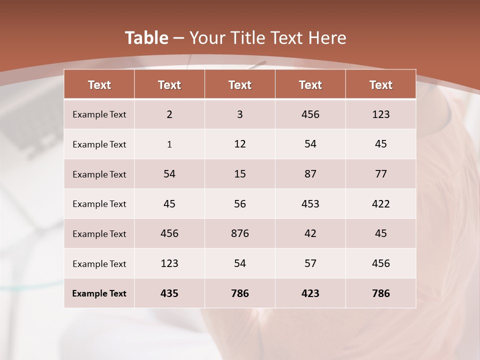 People Dessert Eating PowerPoint Template