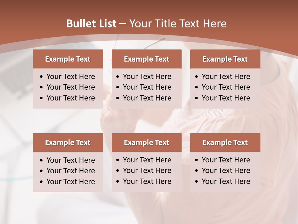 People Dessert Eating PowerPoint Template