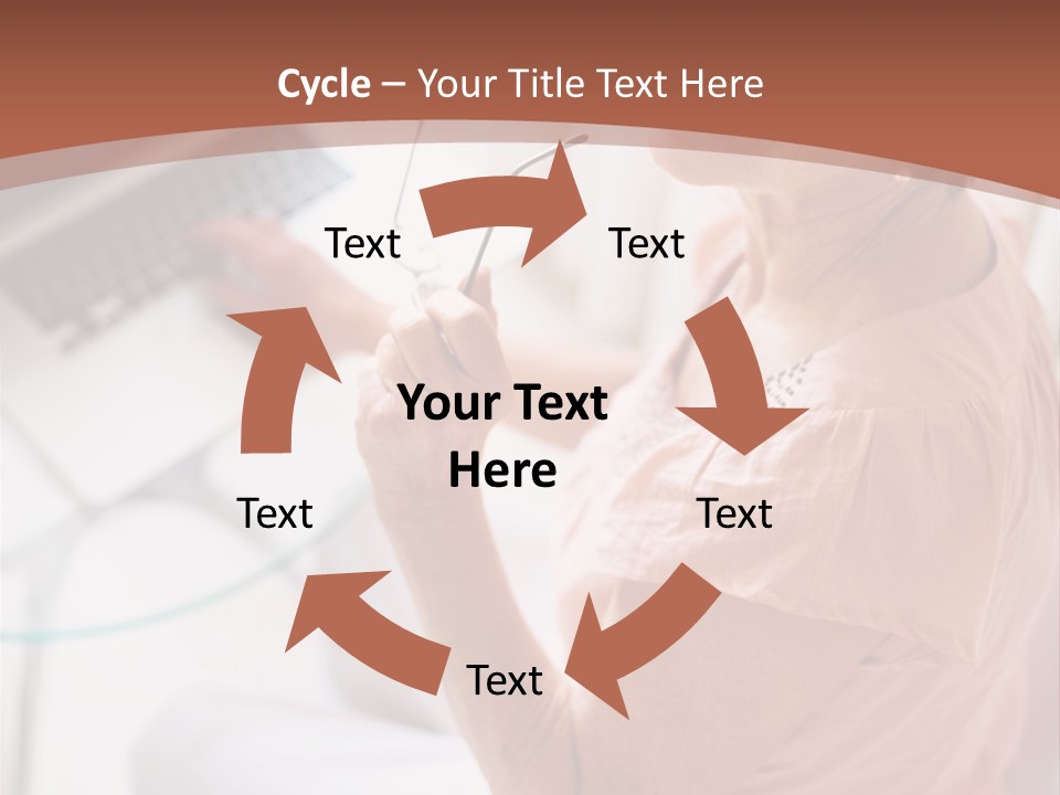 People Dessert Eating PowerPoint Template