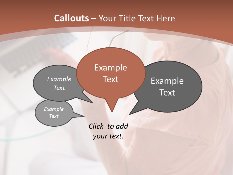 People Dessert Eating PowerPoint Template