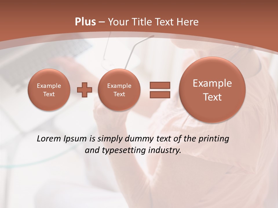 People Dessert Eating PowerPoint Template