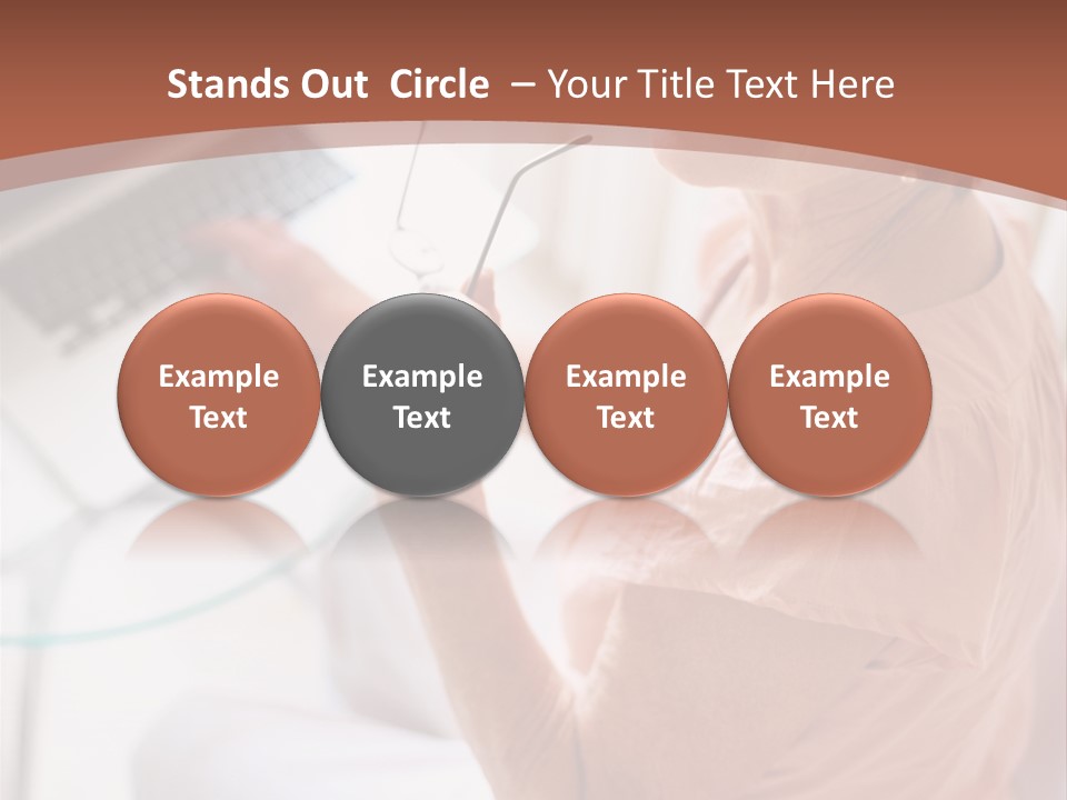 People Dessert Eating PowerPoint Template