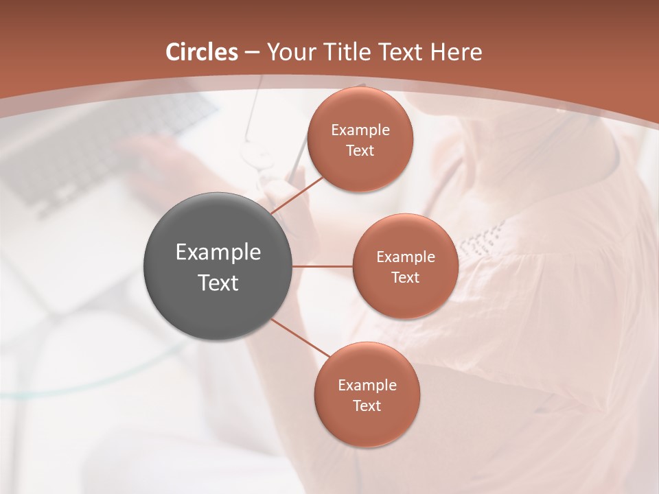 People Dessert Eating PowerPoint Template