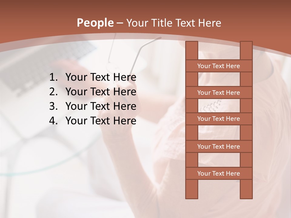 People Dessert Eating PowerPoint Template