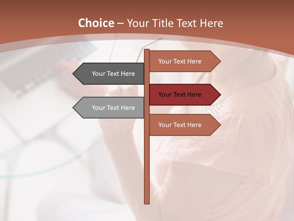 People Dessert Eating PowerPoint Template