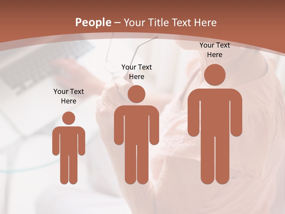 People Dessert Eating PowerPoint Template