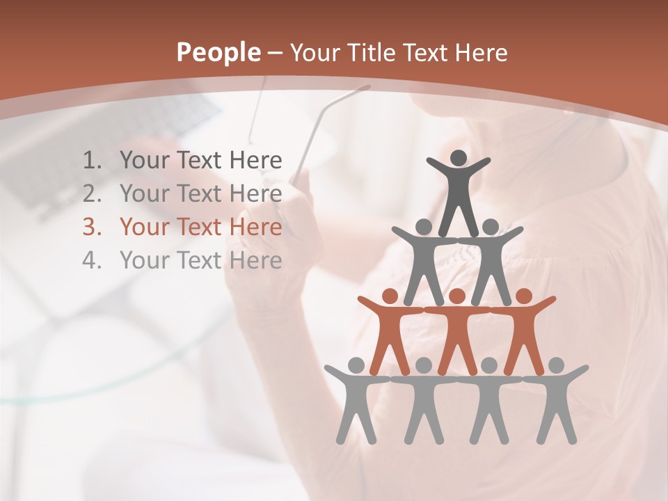 People Dessert Eating PowerPoint Template