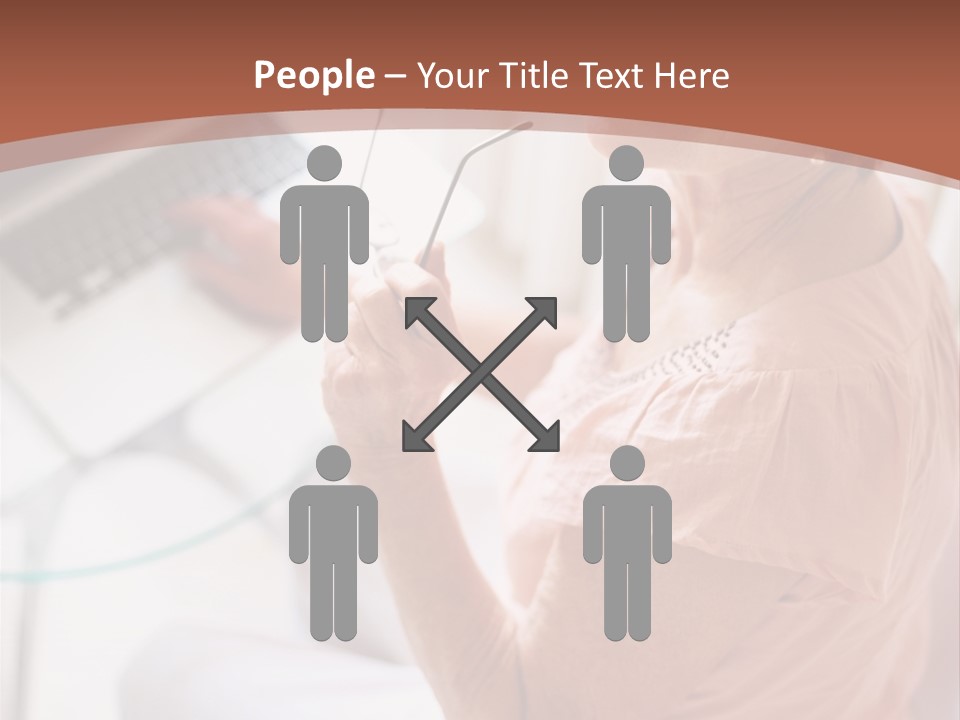 People Dessert Eating PowerPoint Template