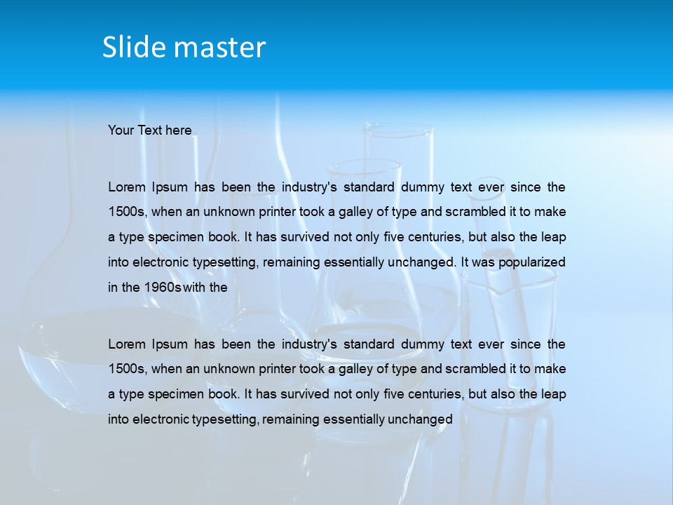 Experiment Background Accuracy PowerPoint Template