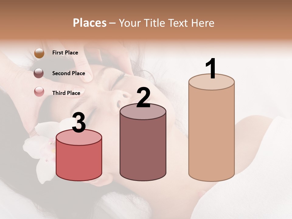 Sensuality Facial Head PowerPoint Template