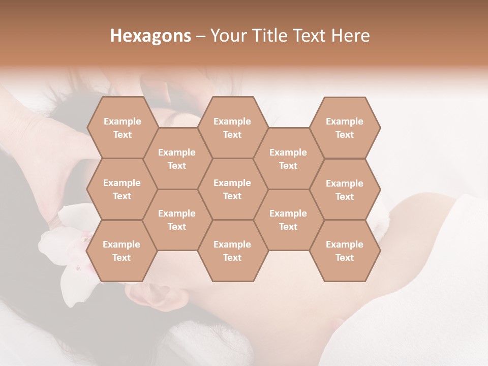 Sensuality Facial Head PowerPoint Template