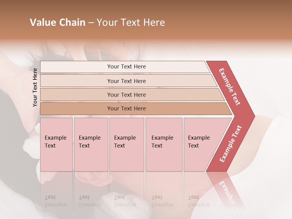 Sensuality Facial Head PowerPoint Template