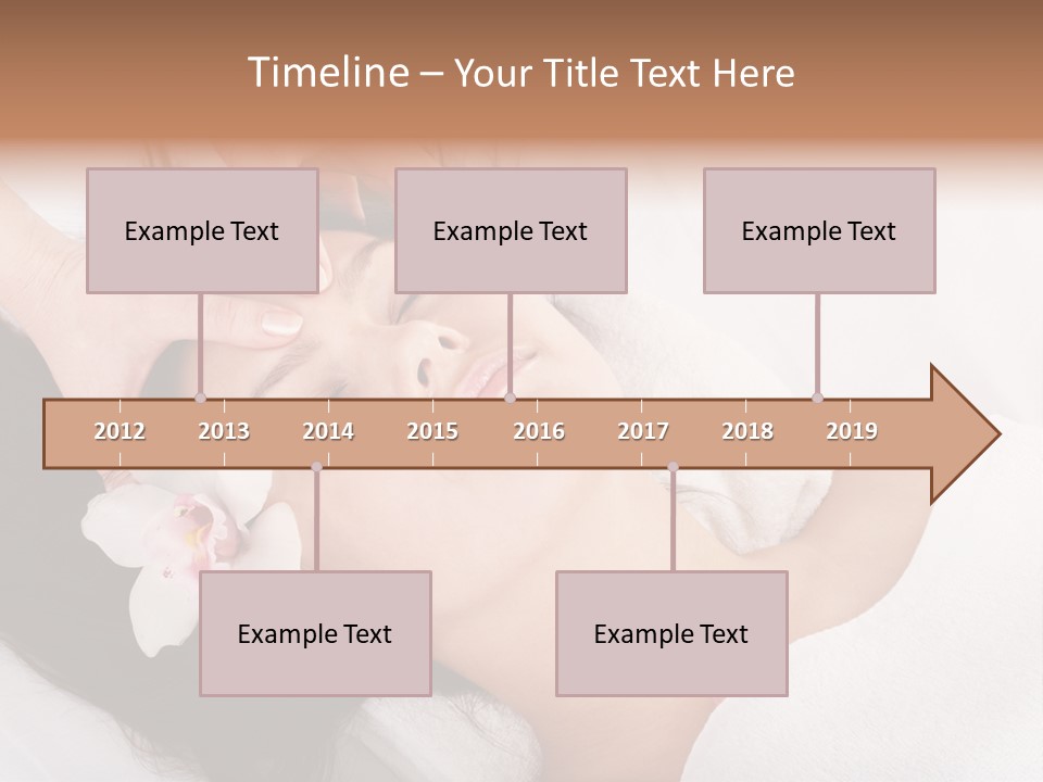 Sensuality Facial Head PowerPoint Template
