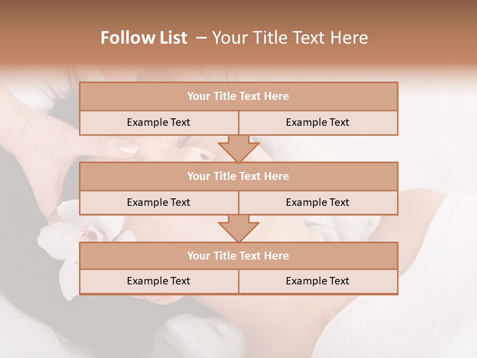 Sensuality Facial Head PowerPoint Template
