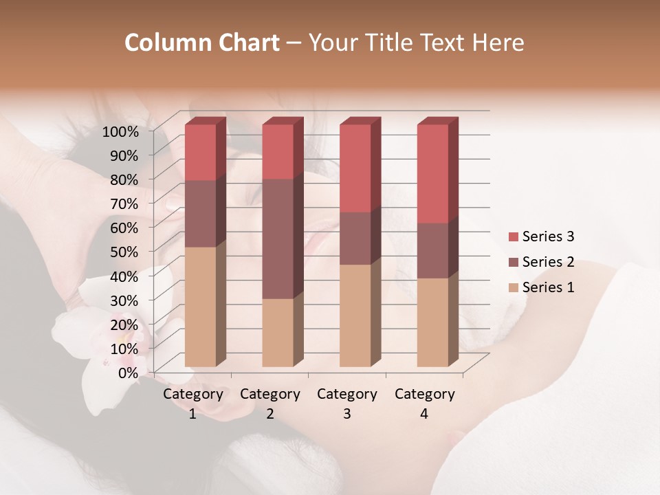 Sensuality Facial Head PowerPoint Template
