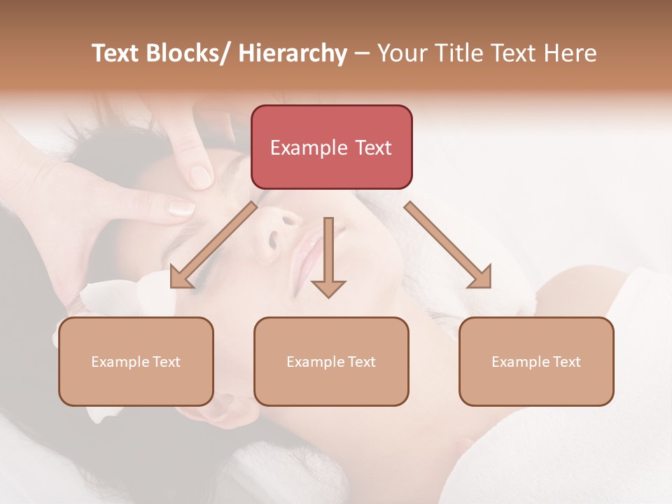 Sensuality Facial Head PowerPoint Template