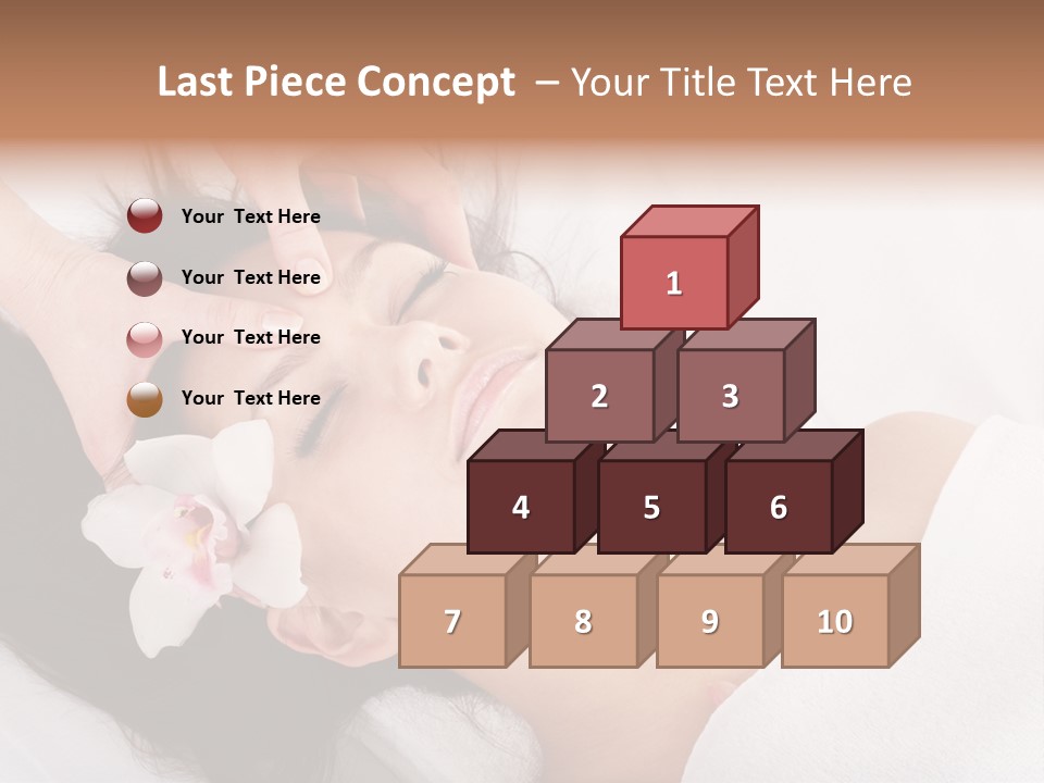 Sensuality Facial Head PowerPoint Template