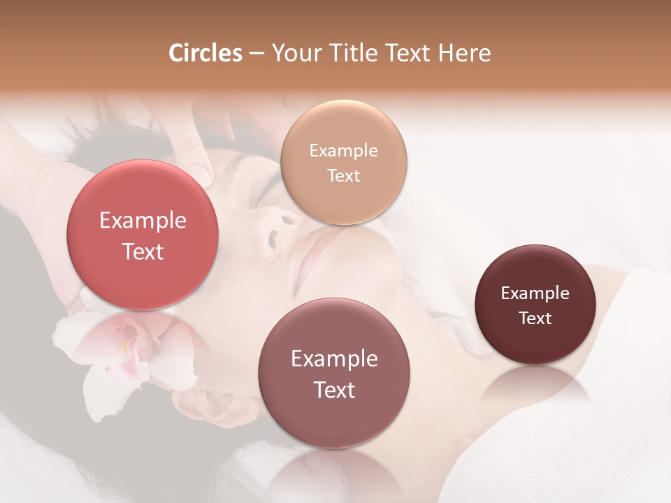 Sensuality Facial Head PowerPoint Template