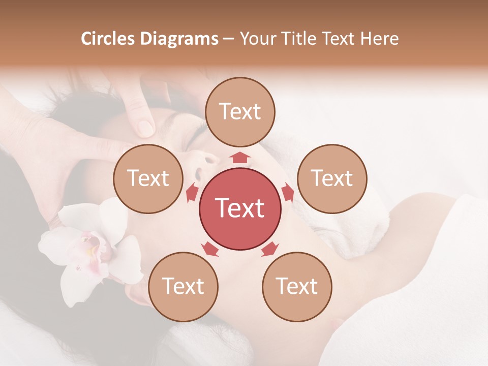 Sensuality Facial Head PowerPoint Template