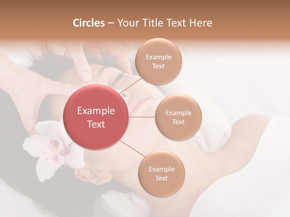 Sensuality Facial Head PowerPoint Template