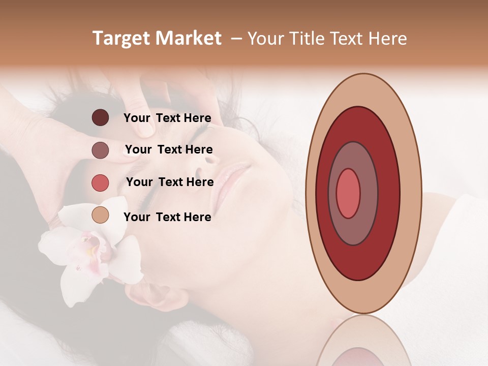 Sensuality Facial Head PowerPoint Template