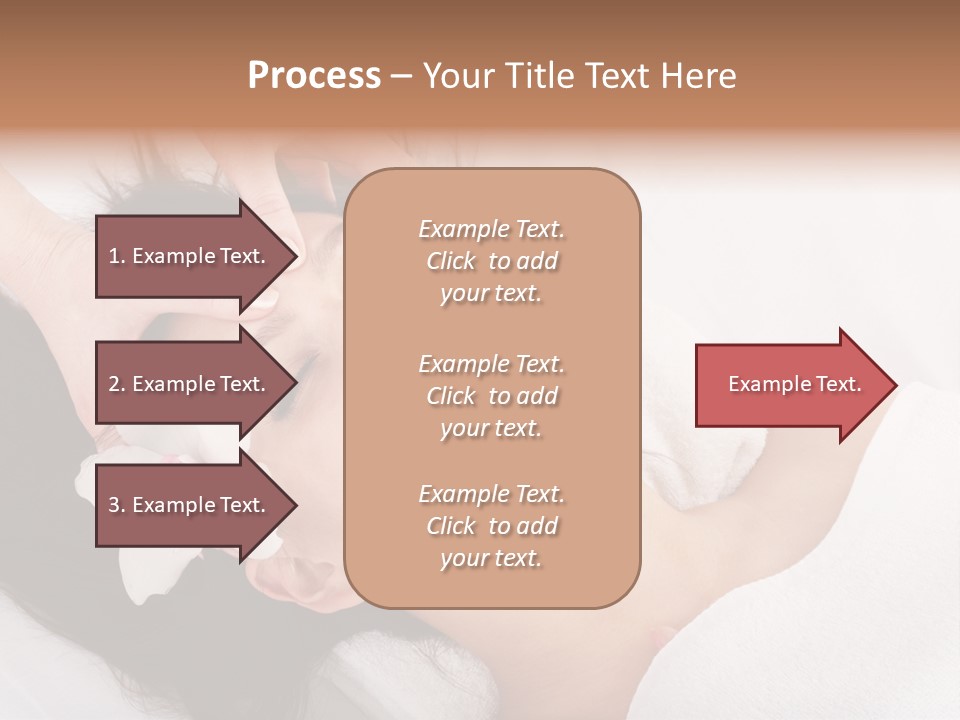Sensuality Facial Head PowerPoint Template
