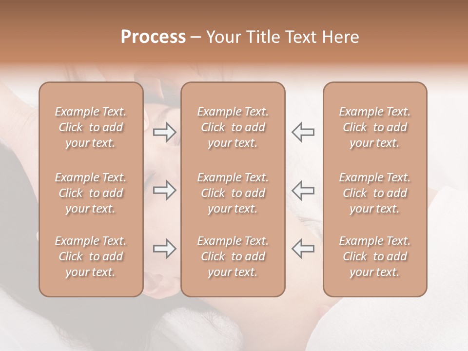 Sensuality Facial Head PowerPoint Template