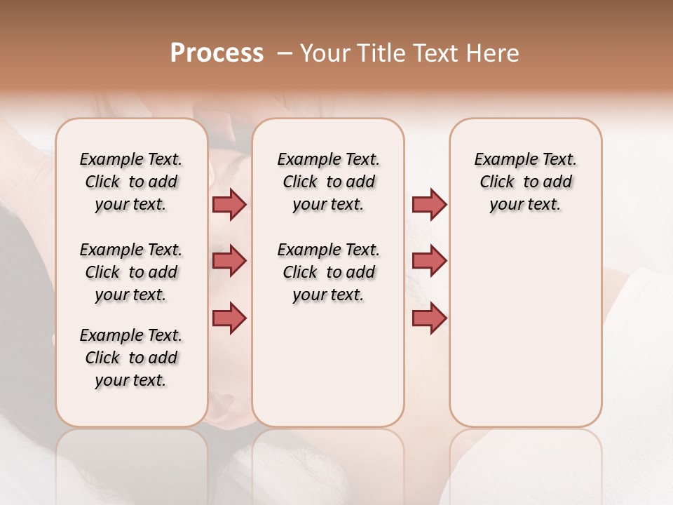 Sensuality Facial Head PowerPoint Template