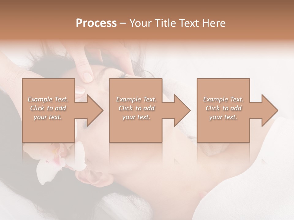 Sensuality Facial Head PowerPoint Template