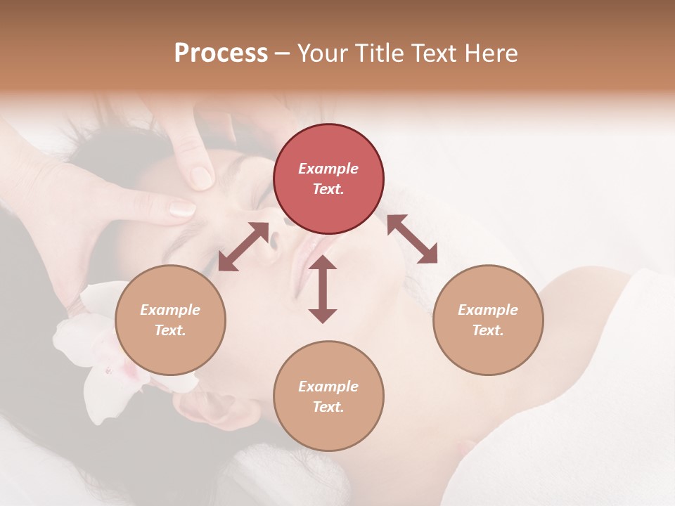 Sensuality Facial Head PowerPoint Template