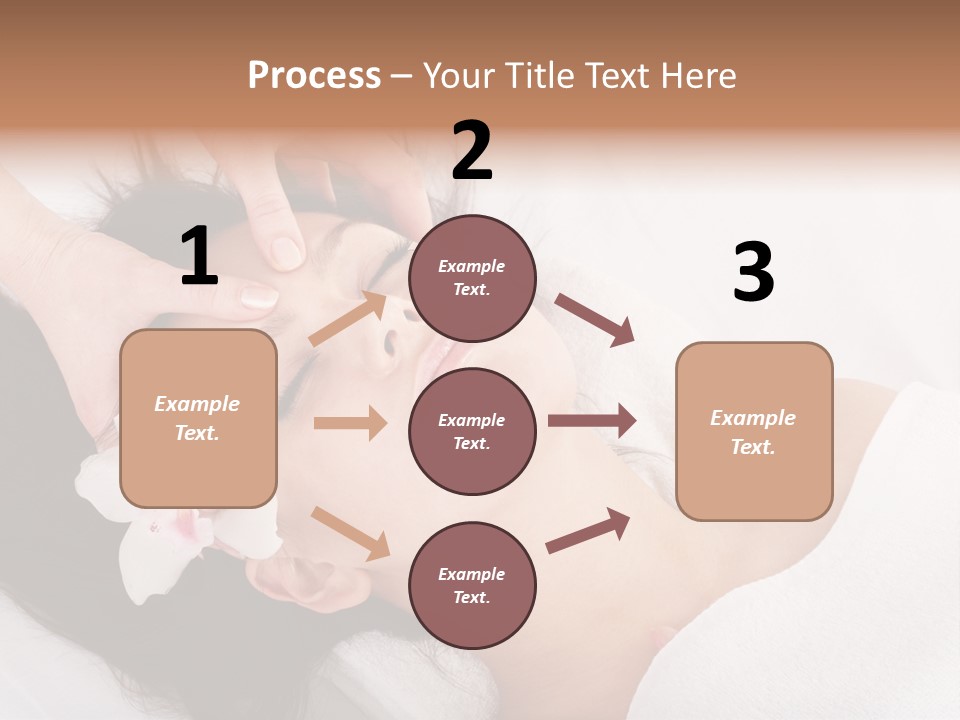 Sensuality Facial Head PowerPoint Template