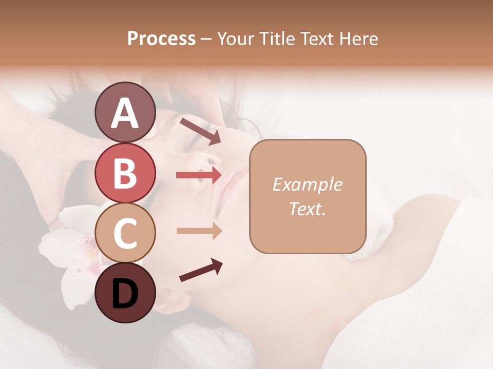 Sensuality Facial Head PowerPoint Template