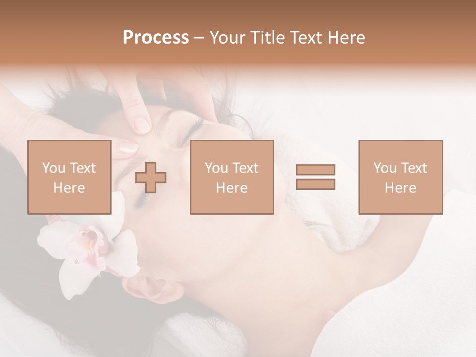 Sensuality Facial Head PowerPoint Template