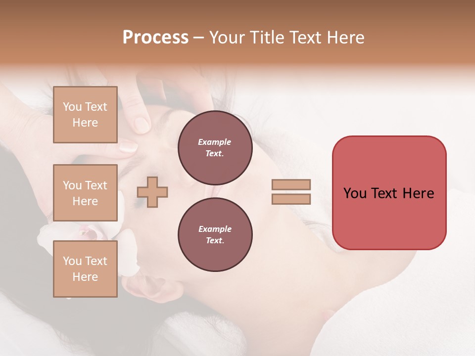 Sensuality Facial Head PowerPoint Template