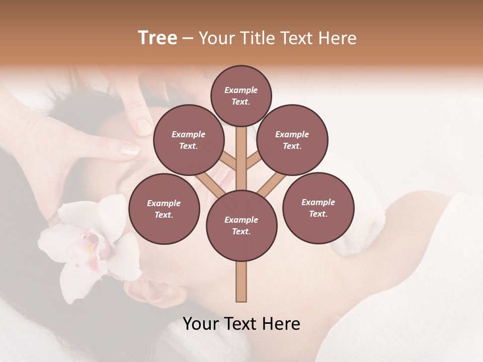 Sensuality Facial Head PowerPoint Template