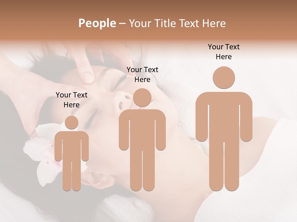 Sensuality Facial Head PowerPoint Template