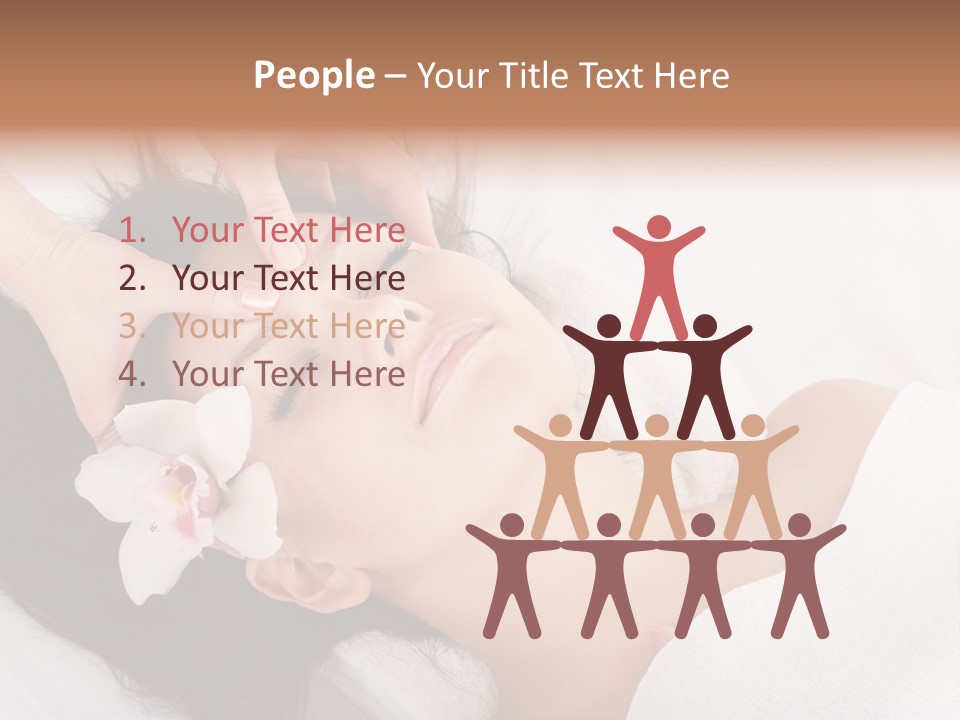 Sensuality Facial Head PowerPoint Template