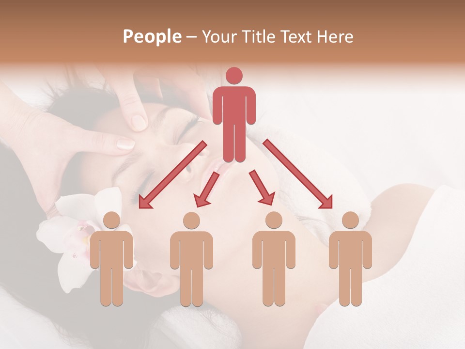 Sensuality Facial Head PowerPoint Template