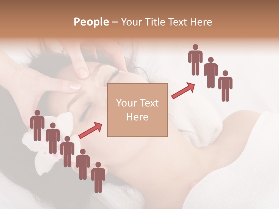 Sensuality Facial Head PowerPoint Template