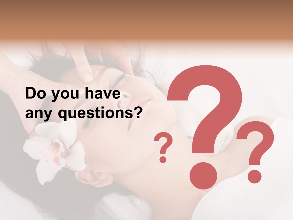 Sensuality Facial Head PowerPoint Template