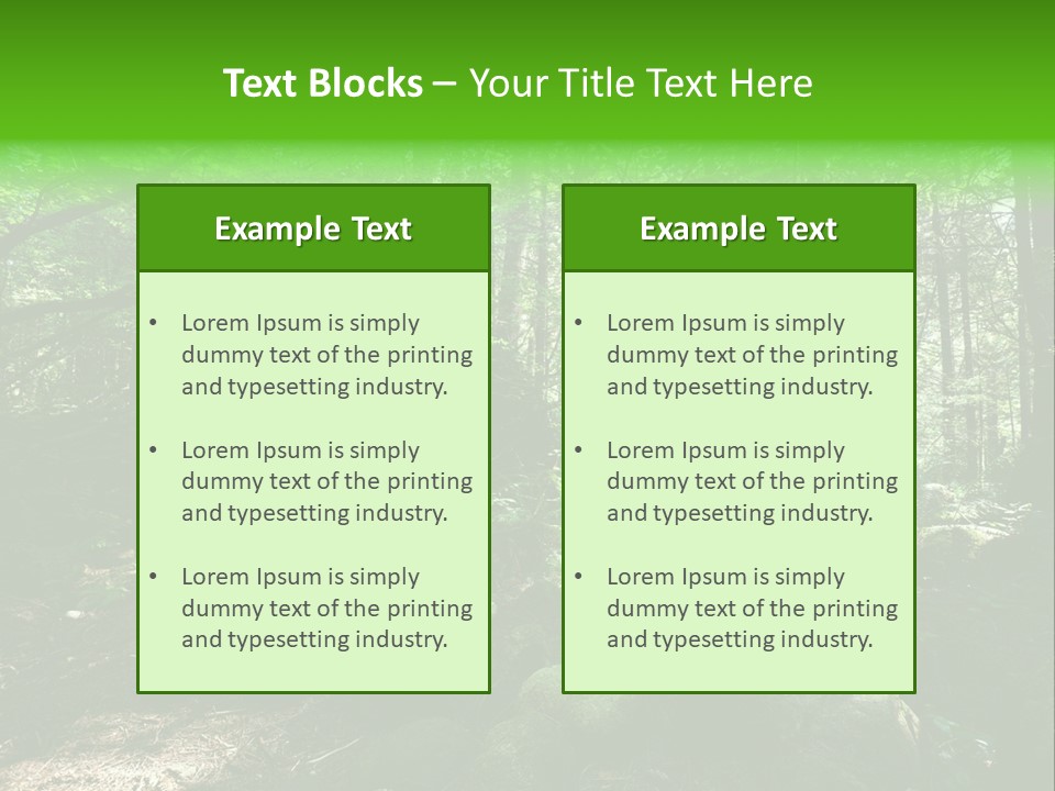 Lynn Beams Serenity PowerPoint Template