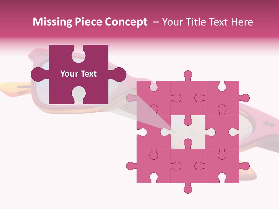 Glory Stand Flag PowerPoint Template