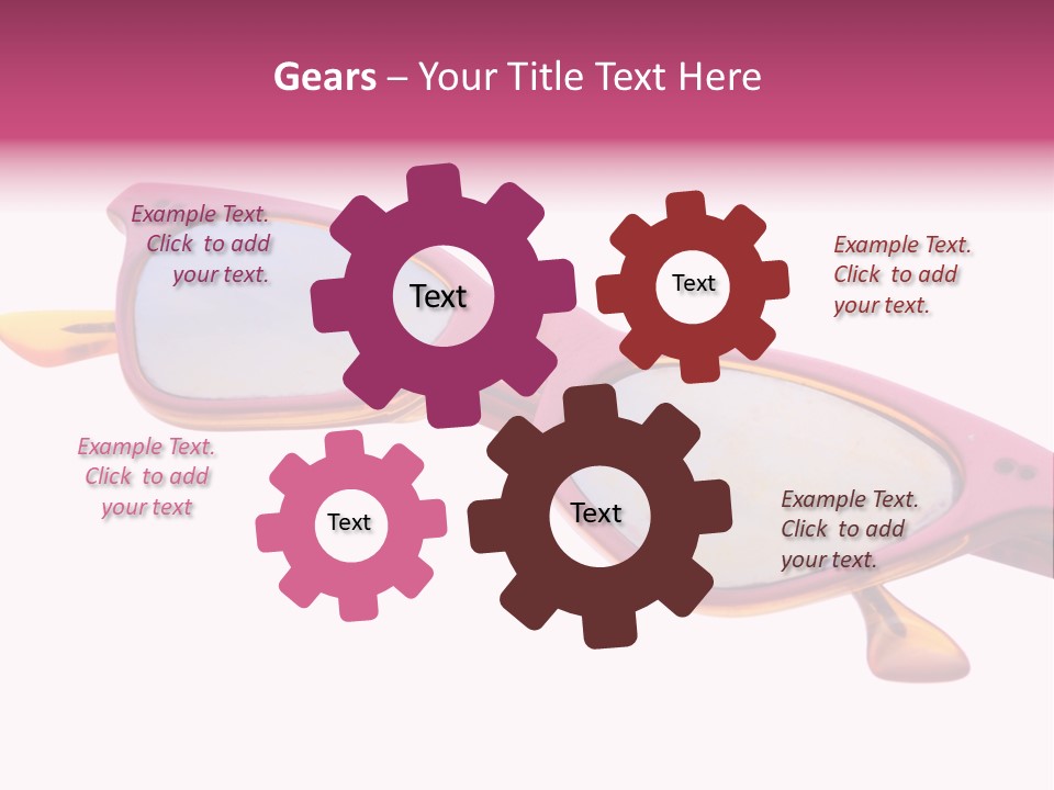 Glory Stand Flag PowerPoint Template