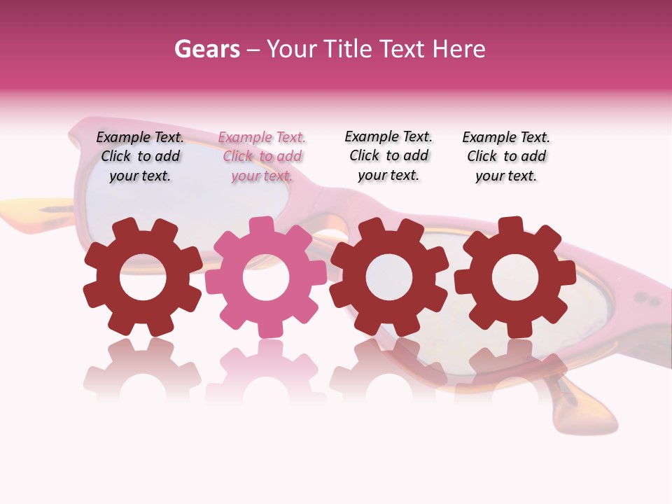 Glory Stand Flag PowerPoint Template