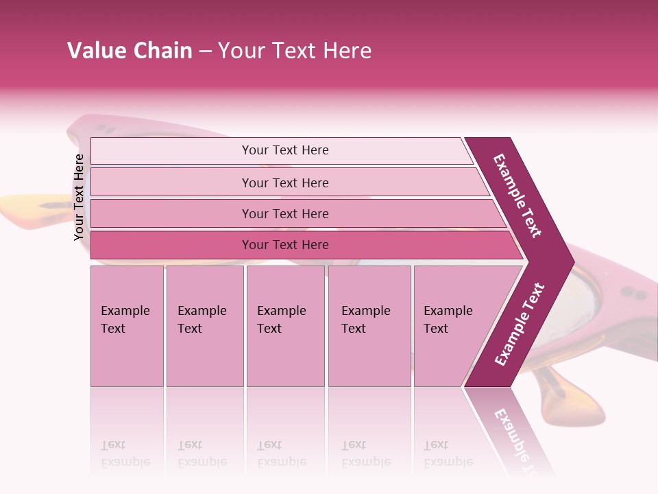 Glory Stand Flag PowerPoint Template