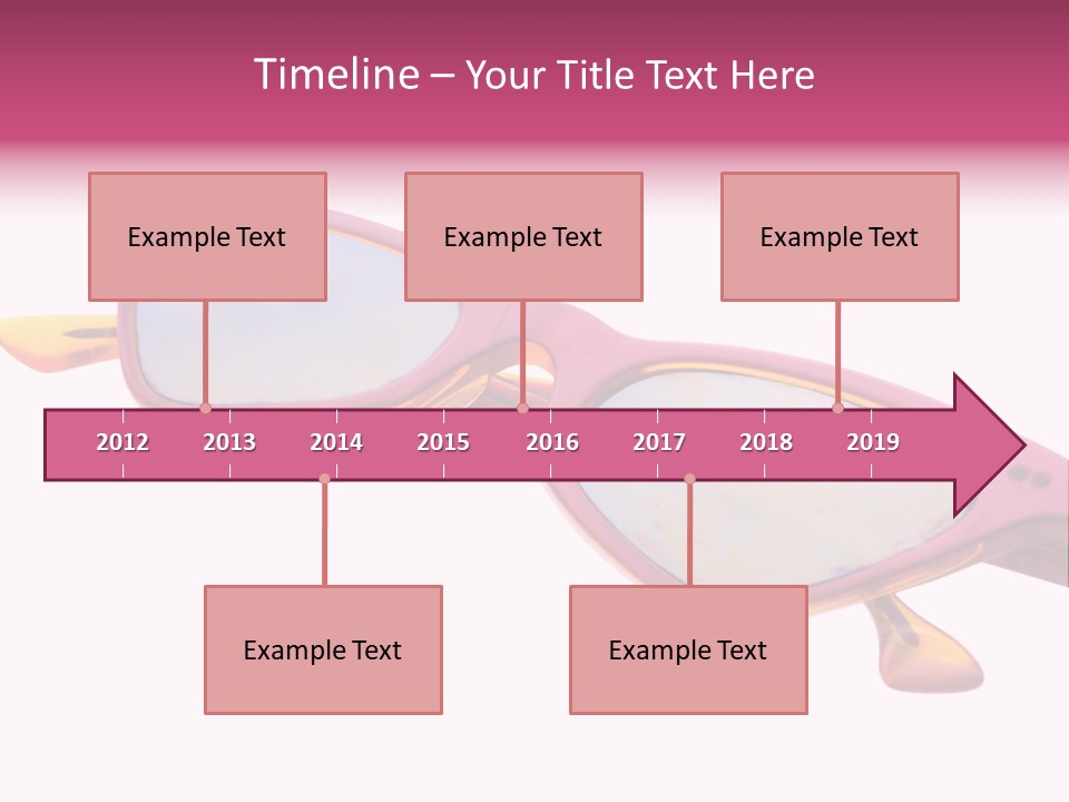 Glory Stand Flag PowerPoint Template