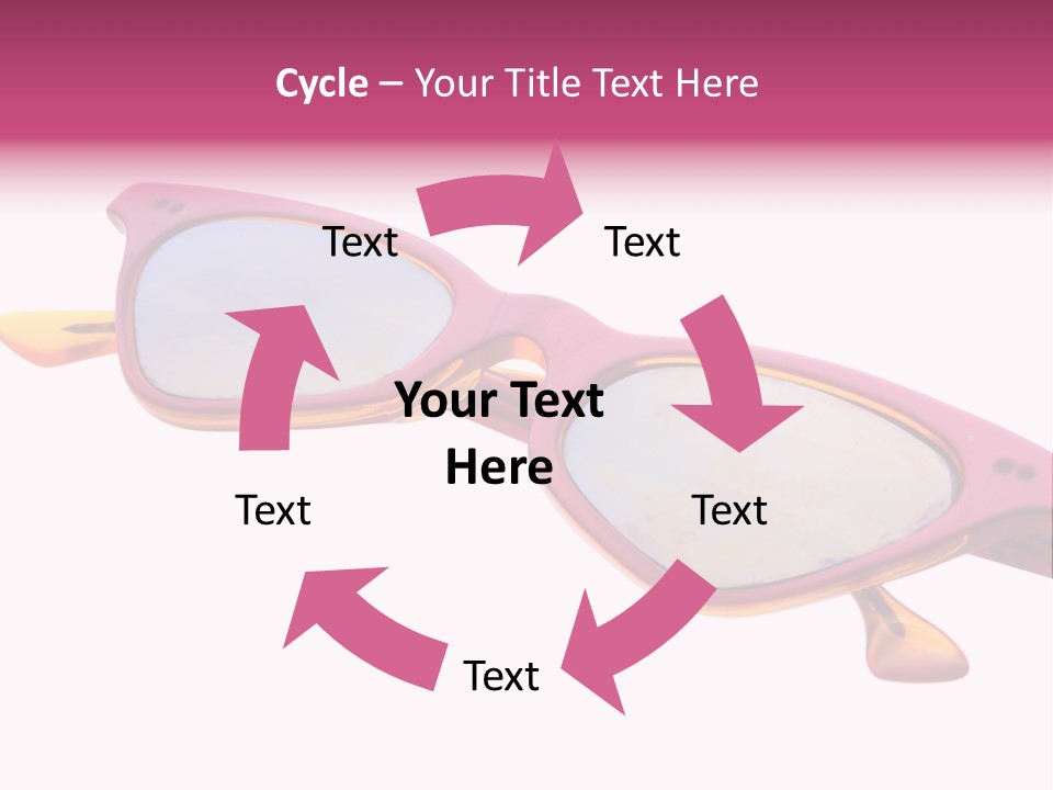 Glory Stand Flag PowerPoint Template