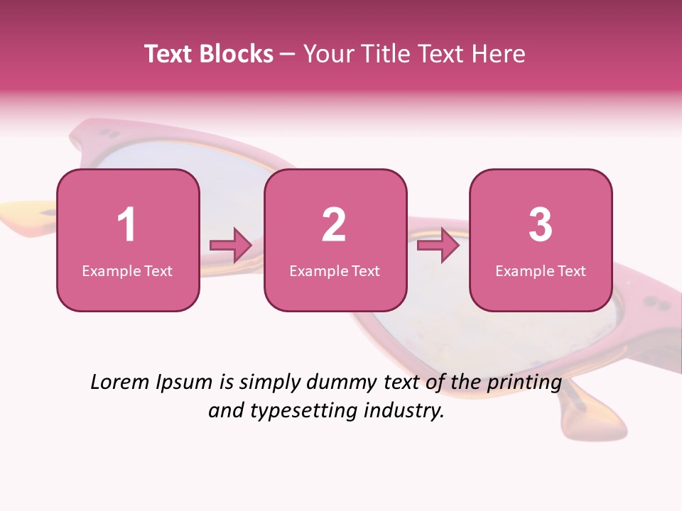 Glory Stand Flag PowerPoint Template